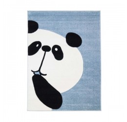 Melsvas kilimas "Didelė panda"