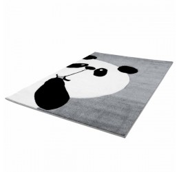 Pilkas kilimas "Didelė panda"