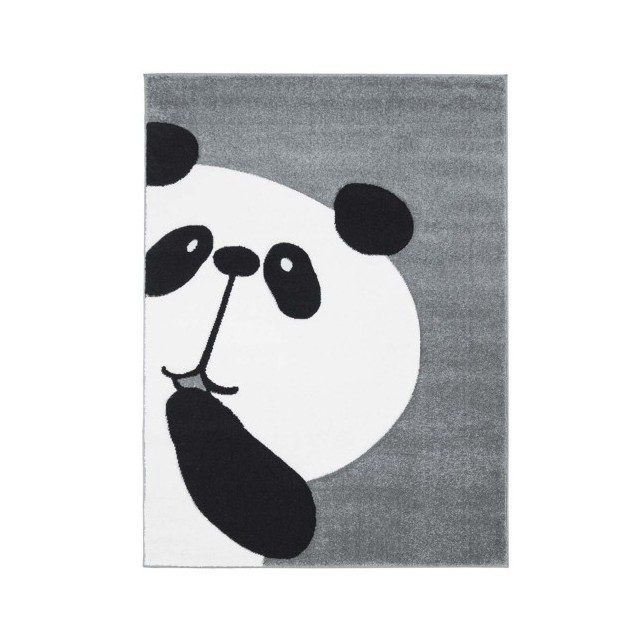 Pilkas kilimas "Didelė panda"