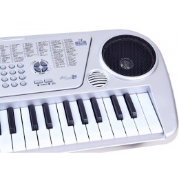 Elektroninis pianinas su mikrofonu