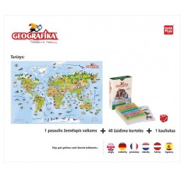 Edukacinis stalo žaidimas "Geografika"