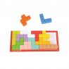 Medinių kaladėlių žaidimas "Tetris"