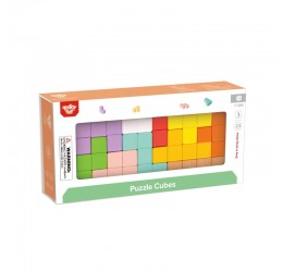 Medinių kaladėlių žaidimas "Tetris"