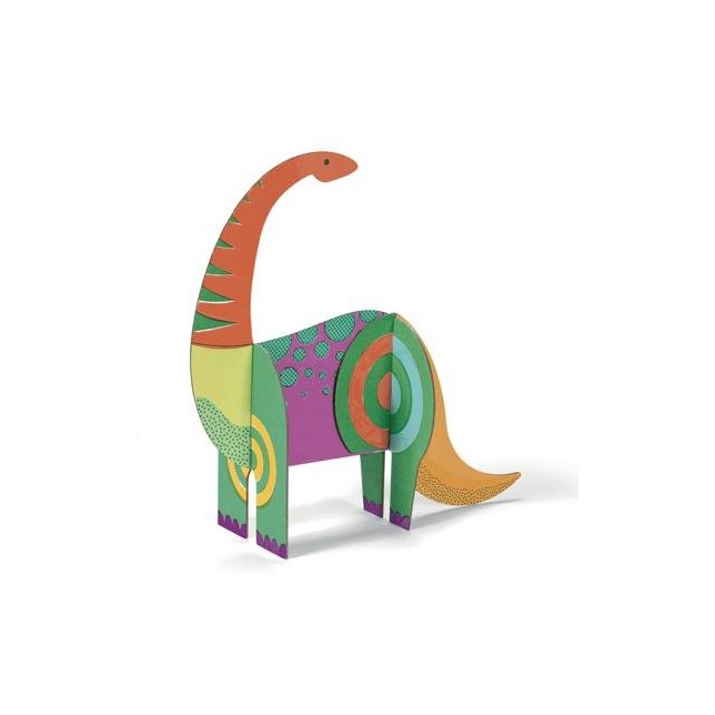 Kūrybinis rinkinys iš kartono "Dinozaurai"