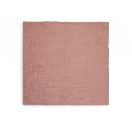 Rausva antklodė kūdikiui "Rosewood" 120 x 120 cm