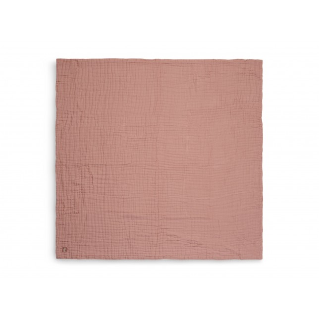 Rausva antklodė kūdikiui "Rosewood" 120 x 120 cm