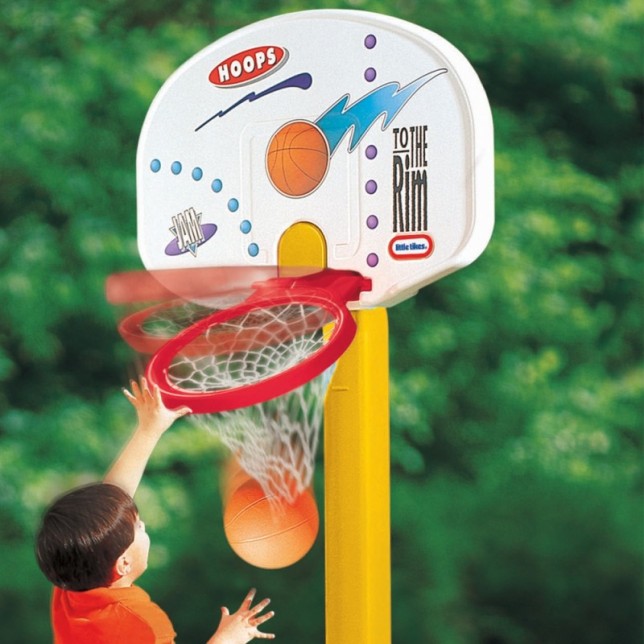 Little Tikes sulankstomas krepšinio stovas - lenta