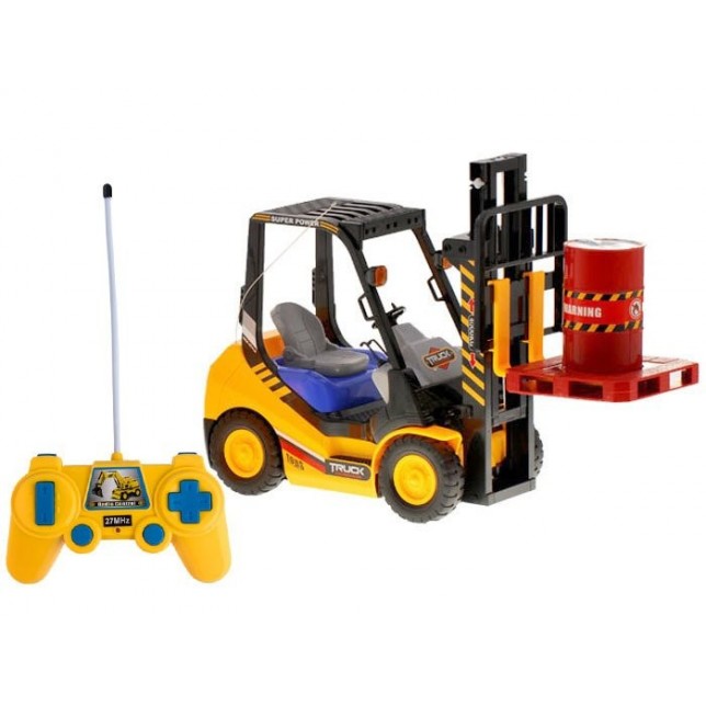 Radijo bangomis valdomas FORK LIFT sunkvežimis