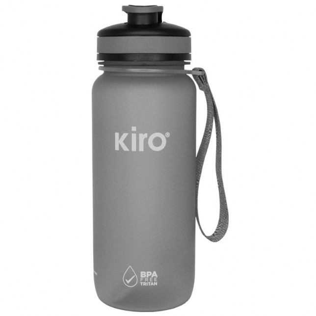 Pilka Kiro gertuvė su sieteliu "Grey" 650 ml