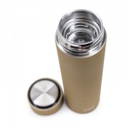 Aukso spalvos Kiro termogertuvė su vakuumine izoliacija 500 ml