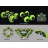 RC triukinis automobilis su 2.4GHz valdymo pultu