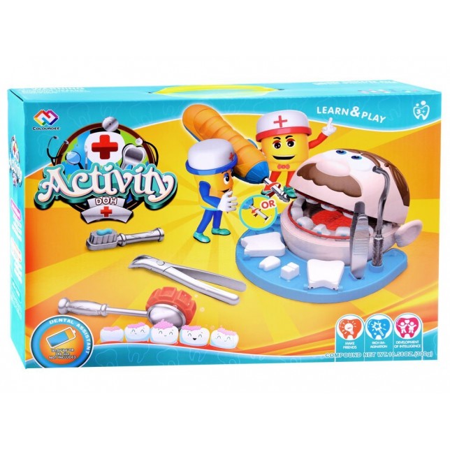 Plastelino rinkinys "Jaunasis stomatologas"