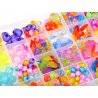 Spalvingų karoliukų rinkinys papuošalams "Madingi aksesuarai"