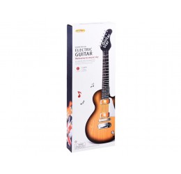 Vaikiška vėliavos dizaino elektrinė gitara su ausinėmis