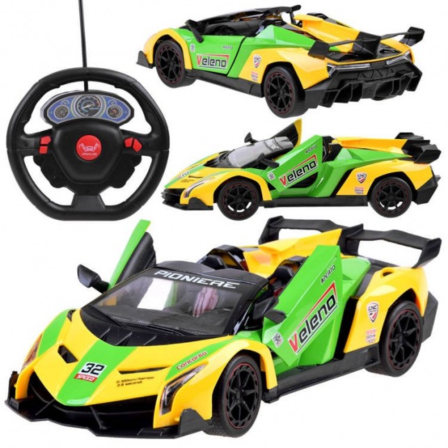 RC lenktynių automobilis "Veleno"