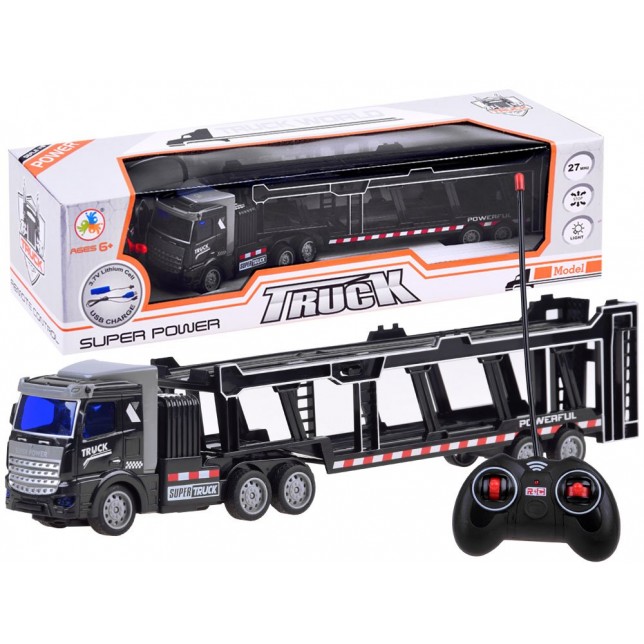 RC bangomis veikiantis autovežis