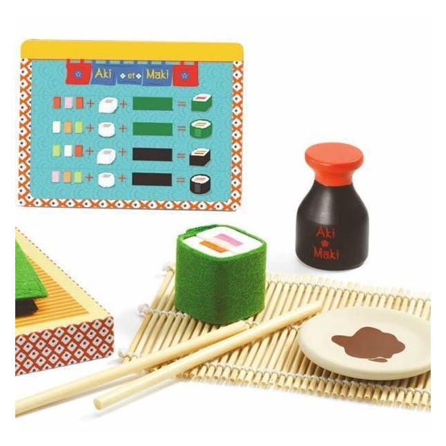 Djeco Maisto gaminimo rinkinys - "Sushi"