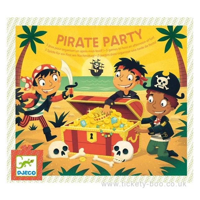 Djeco stalo žaidimas - "Piratų vakarėlis"