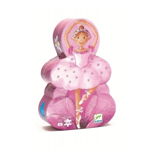 Puzlė "Balerina šoka" 3+