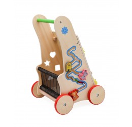 Spalvingas edukacinis stumdukas 6in1