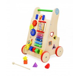 Spalvingas edukacinis stumdukas 6in1
