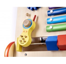 Spalvingas edukacinis stumdukas 6in1