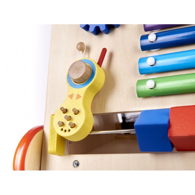 Spalvingas edukacinis stumdukas 6in1