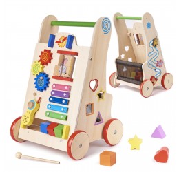 Spalvingas edukacinis stumdukas 6in1
