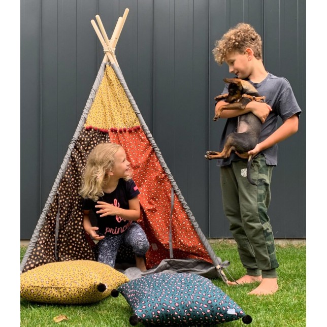 Spalvinga tipi palapinė "Leopardas"
