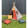 Spalvinga tipi palapinė "Leopardas"
