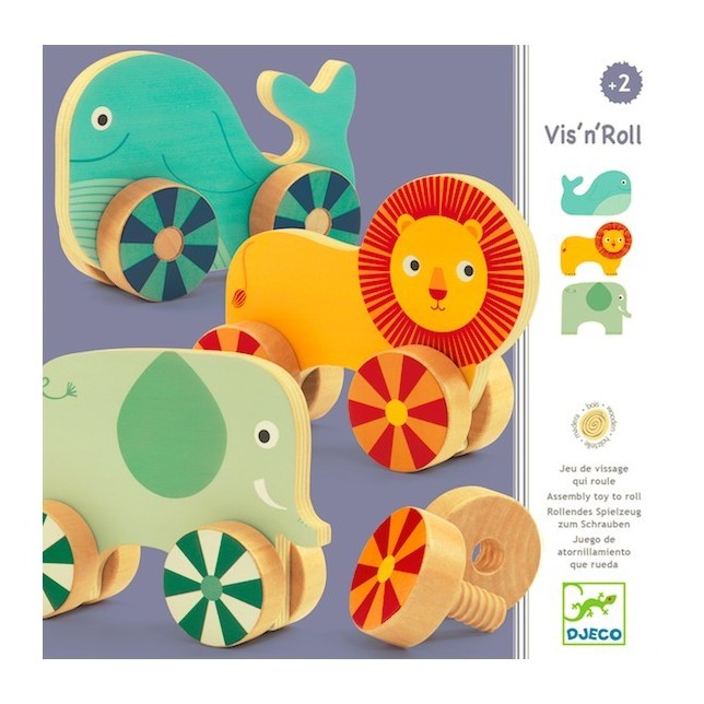 Medinis žaislas vaikams "Vis "n"roll" 2+