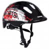 Juodos spalvos šalmas - "Croxer Street Red XS" / 48-51cm