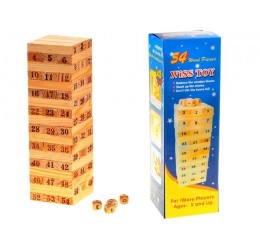 Kelioninis mini "Jenga" žaidimas