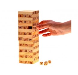 Kelioninis mini "Jenga" žaidimas