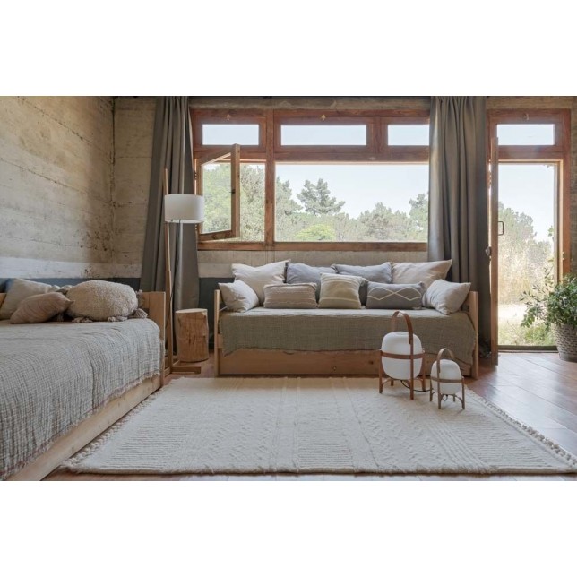 Vilnos kilimas "Ari Sheep White" 120x170cm
