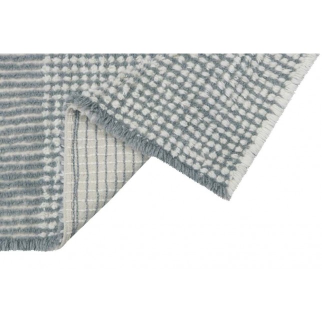 Vilnos kilimas "Kaia Smoke Blue" 120x170cm