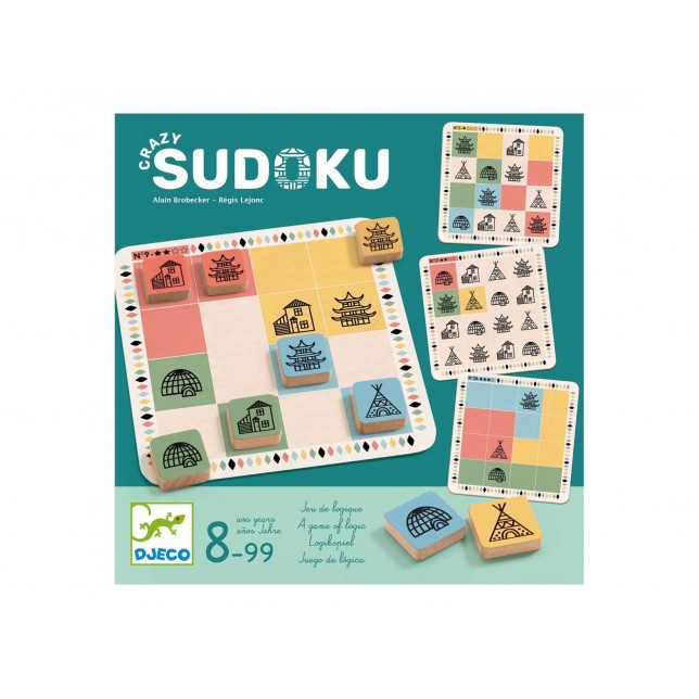 Djeco žaidimas "Crazy Sudoku" 8+