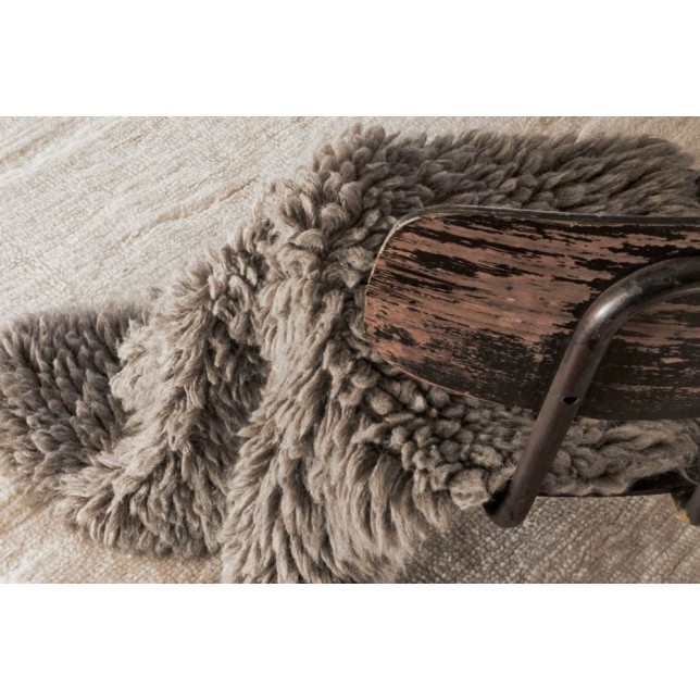 Vilnos kilimas "Sheep Grey" 75x110cm