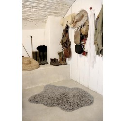 Vilnos kilimas "Sheep Grey" 75x110cm