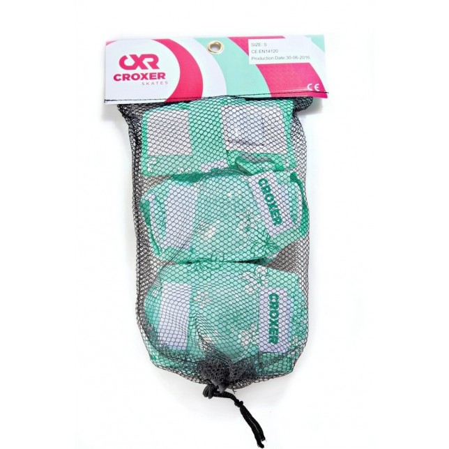 Apsaugų komplektas - Fiber Mint riedučiams / XS