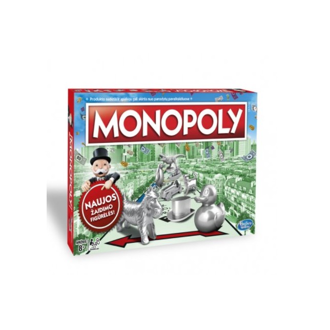 Klasikinis stalo žaidimas "Monopolis"