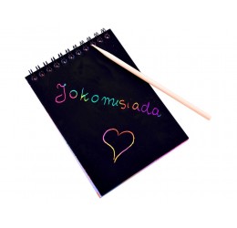 Gramdymo bloknotas "Vaivorykštė"