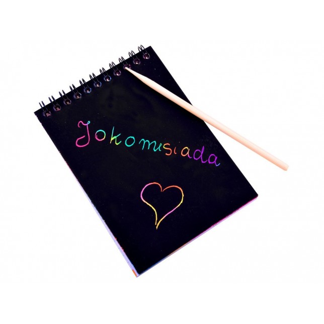 Gramdymo bloknotas "Vaivorykštė"
