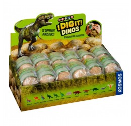 Dinozaurų figūrėlės kiaušinyje "Dig it!"