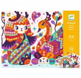 Kūrybinis mozaikos rinkinys "Kokeshi"