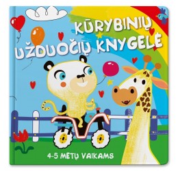 Knygelė kūrybinėms užduotims "Gyvūnėliai"