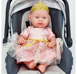 Lėlės rūbelių komplektas "Princesė"