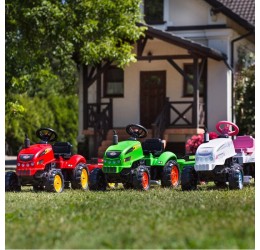 Minamas traktorius su priekaba "FALK  X Tractor"