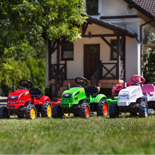 Minamas traktorius su priekaba "FALK  X Tractor"