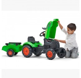 Minamas traktorius su priekaba "FALK  X Tractor"